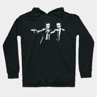 Edgar Allan Poe Charles Baudelaire Pulp Fiction Hoodie